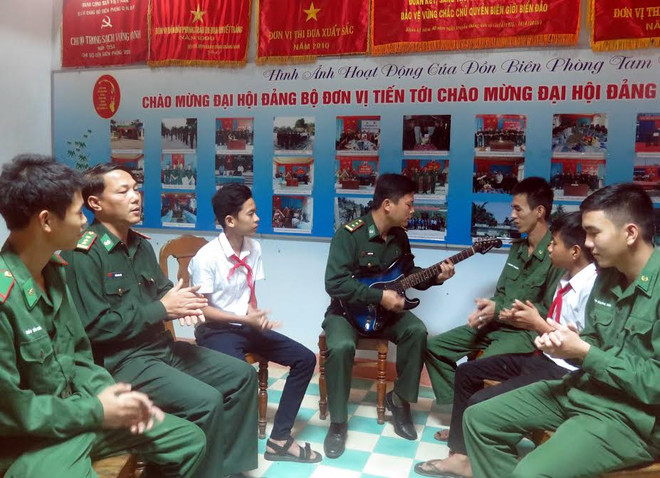 Đồn Biên phòng Quảng Nam: Nơi nâng đỡ những trẻ em khó khăn ảnh 1