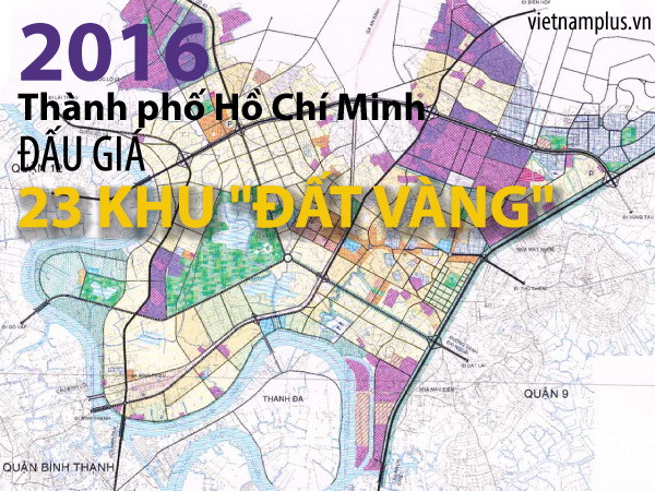 Thêm nhiều khu đất "vàng" tại TP. Hồ Chí Minh được đưa ra đấu giá ảnh 1