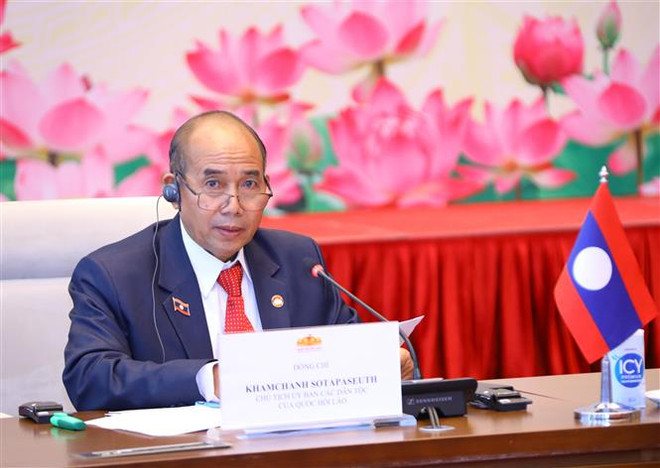 Quốc hội Việt Nam-Lào trao đổi kinh nghiệm trong công tác dân tộc ảnh 2