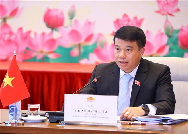 Quốc hội Việt Nam-Lào trao đổi kinh nghiệm trong công tác dân tộc ảnh 3