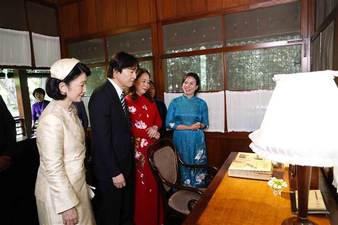 Phó Chủ tịch nước hội kiến Hoàng Thái tử và Công nương Nhật Bản ảnh 4