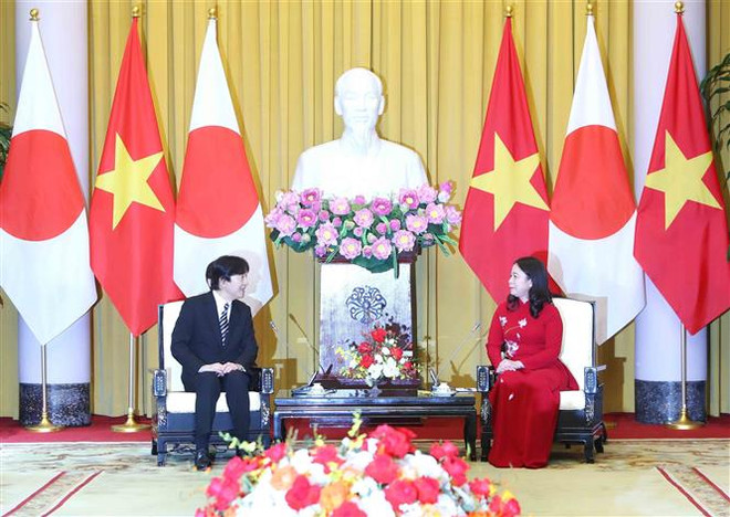 Phó Chủ tịch nước hội kiến Hoàng Thái tử và Công nương Nhật Bản ảnh 3