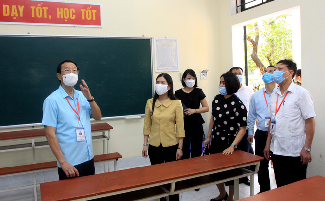 Kỳ thi tốt nghiệp THPT 2021: Đoàn kiểm tra số 2 làm việc tại Thái Bình ảnh 1