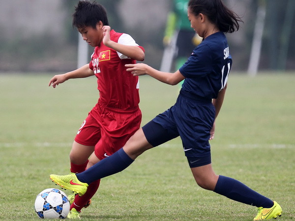 U19 nữ Việt Nam giành 3 điểm đầu tiên tại vòng loại U19 nữ châu Á ảnh 1