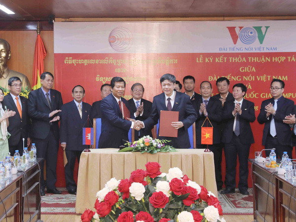 Việt Nam-Campuchia tăng cường hợp tác về phát thanh ảnh 1