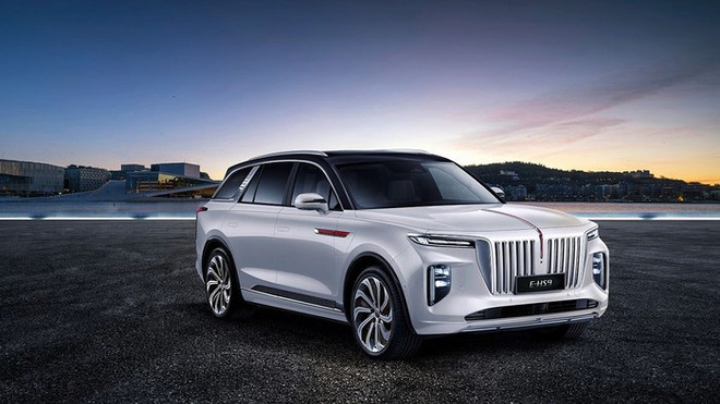 Hongqi e-hs9 vừa được mở bán tại Việt Nam với ngoại hình bắt mắt và kiểu dáng sang trọng. (Ảnh nguồn: Hongqi auto) Những mẫu ôtô điện mà khách hàng Việt có thể ‘nhắm tới’ trong năm 2022 ảnh 4