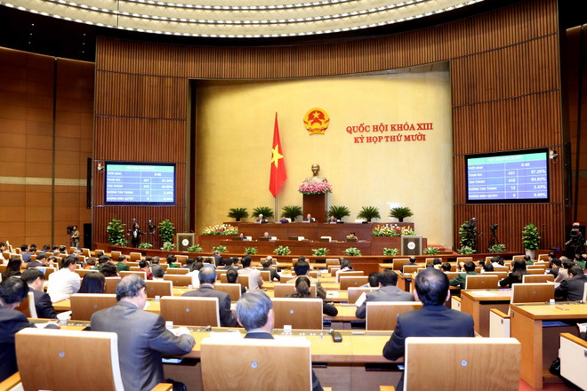 Quốc hội thông qua Nghị quyết thực hiện chế định Thừa phát lại ảnh 1