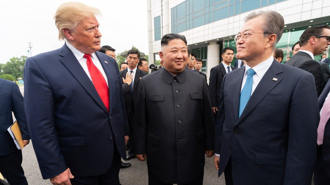 'Thế bí' của 3 nhà lãnh đạo trong 'ván bài bán đảo Triều Tiên' ảnh 1
