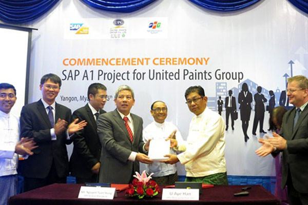 FPT triển khai giải pháp quản trị doanh nghiệp đầu tiên ở Myanmar ảnh 1