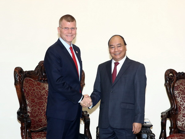 Thủ tướng Nguyễn Xuân Phúc tiếp Phó Chủ tịch Ngân hàng ADB ảnh 1