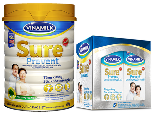Vinamilk Sure Prevent - Giải pháp dinh dưỡng đặc biệt cho người già ảnh 1