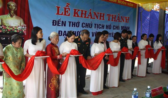 Khánh thành Đền thờ Chủ tịch Hồ Chí Minh và Đại tướng Võ Nguyên Giáp ảnh 1