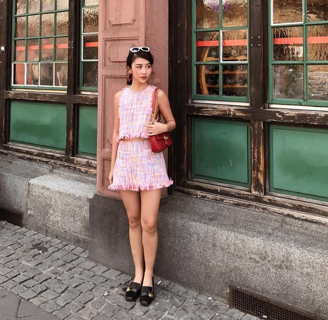 Những quý cô thời trang trổ tài mix đồ đen cực kỳ ấn tượng ảnh 12