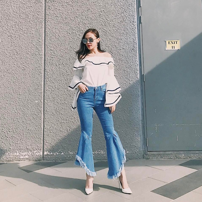 Những quý cô thời trang trổ tài mix đồ đen cực kỳ ấn tượng ảnh 9