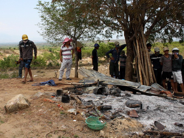 Ninh Thuận: Một người dân bị chết cháy trên núi ảnh 1