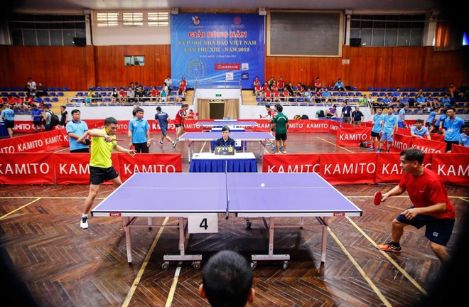 Khai mạc Giải Bóng bàn Cúp Hội Nhà báo Việt Nam lần thứ XIII ảnh 1