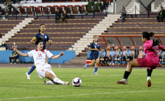 U20 nữ Việt Nam giành chiến thắng đậm 11-0 trước U20 Singapore ảnh 2