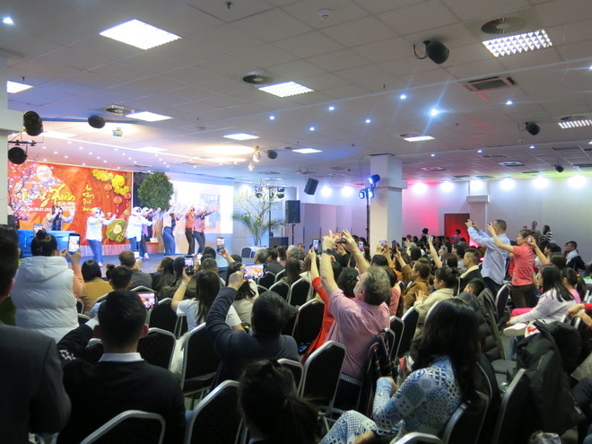 Chương trình "Mừng Xuân Quý Mão" của bà con Việt Nam tại Hungary ảnh 1