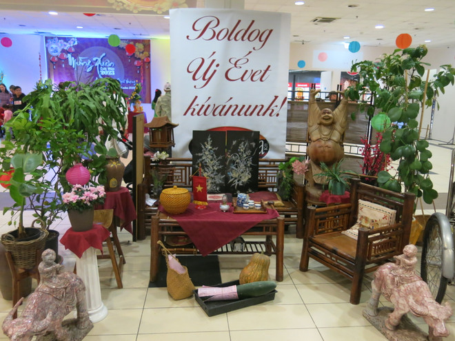 Chương trình "Mừng Xuân Quý Mão" của bà con Việt Nam tại Hungary ảnh 7