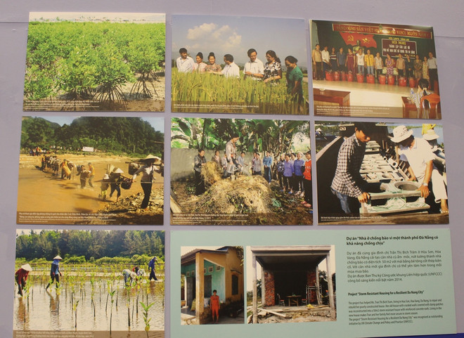 Cảm nhận nỗi đau của những người phụ nữ "sống chung với lũ" qua ảnh ảnh 4