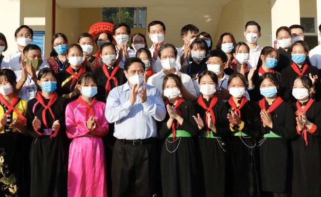 Thủ tướng Phạm Minh Chính kiểm tra tình hình sản xuất tại Thái Nguyên ảnh 3