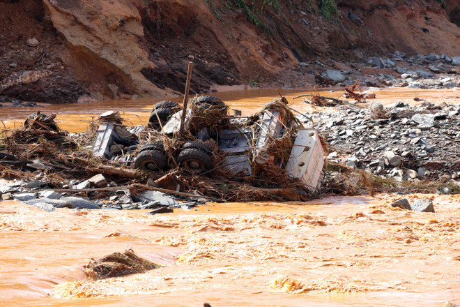 [Photo] Tan hoang sau vụ vỡ đường ống ở thủy điện Sông Bung 2 ảnh 10