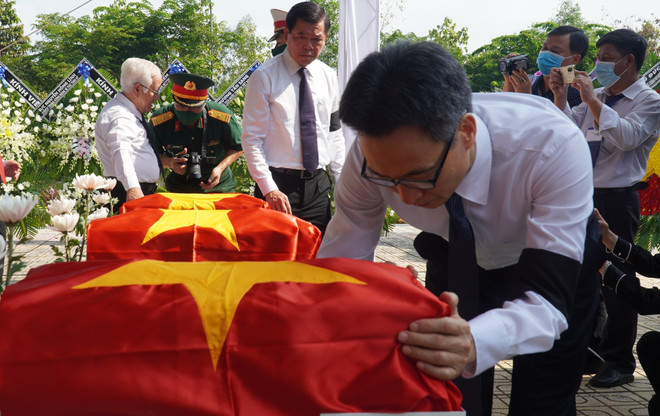 Đồng Nai: Truy điệu, an táng hài cốt liệt sỹ Đoàn 10 Đặc công Rừng Sác ảnh 1