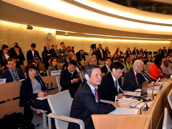 Việt Nam đảm nhận tốt vai trò thành viên Hội đồng Nhân quyền LHQ ảnh 1