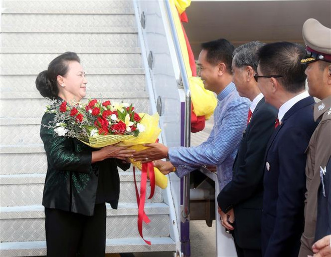 Chủ tịch Quốc hội thăm và làm việc tại tỉnh Udon Thani của Thái Lan ảnh 1