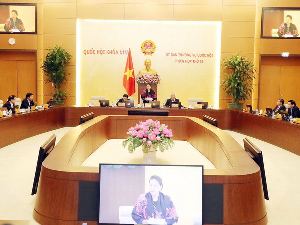 Khai mạc Phiên họp thứ 19 của Ủy ban Thường vụ Quốc hội ảnh 1
