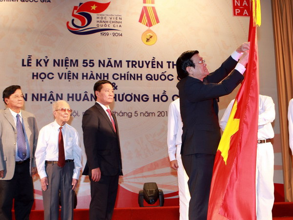 Học viện Hành chính Quốc gia nhận Huân chương Hồ Chí Minh ảnh 1