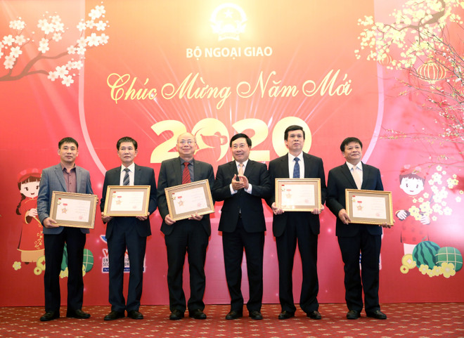 Bộ Ngoại giao gặp mặt các cơ quan báo chí nhân dịp năm mới 2020 ảnh 1