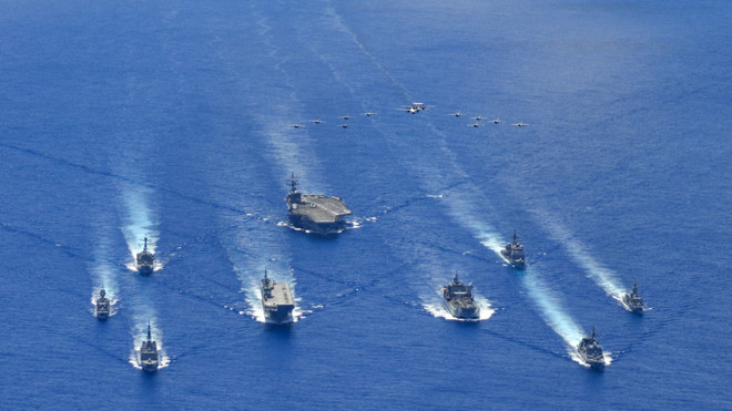 Australia tham gia tập trận hải quân với Mỹ và Nhật Bản ảnh 1