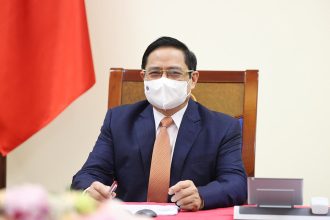 Thủ tướng Phạm Minh Chính điện đàm với Thủ tướng Australia ảnh 1