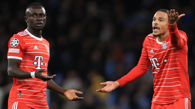 Theo giới truyền thông, Mane không hài lòng về cách Sane nói chuyện với anh sau trận thua. (Nguồn: Sky Sports) Sadio Mane và Sane ẩu đả ngay tại Etihad sau thảm bại của Bayern ảnh 1