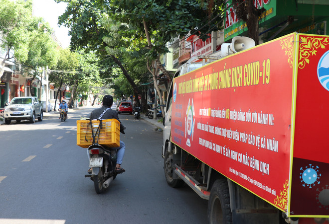 [Photo] Phú Yên: Giãn cách xã hội toàn thành phố Tuy Hòa ảnh 1