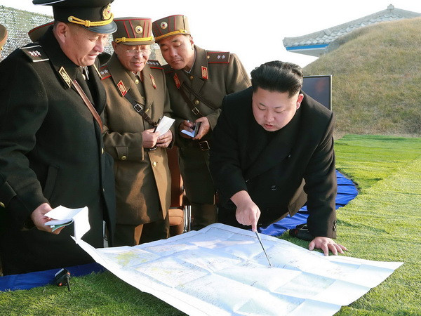 Nhà lãnh đạo Triều Tiên Kim Jong-un chỉ đạo tập trận quy mô lớn ảnh 1