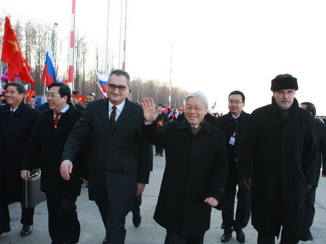 Tổng Bí thư Nguyễn Phú Trọng bắt đầu thăm chính thức Liên bang Nga ảnh 1