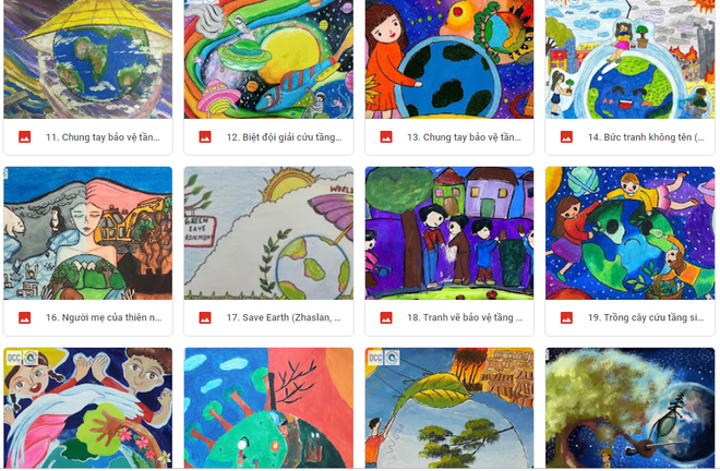 'Trẻ em giữ hành tinh mát lành' giành giải nhất về bảo vệ tầng ozone ảnh 1