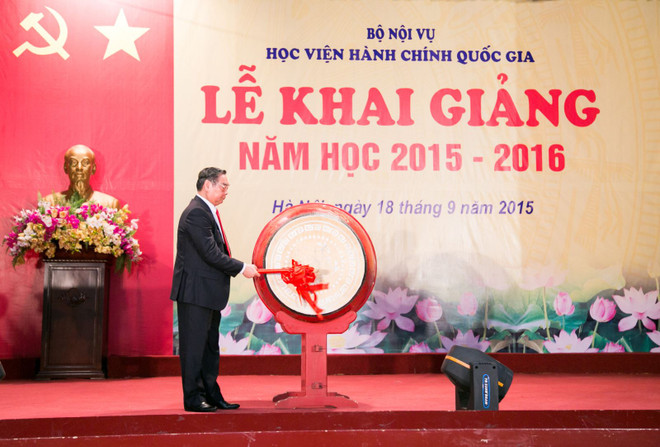 Học viện Hành chính Quốc gia tổ chức khai giảng năm học mới ảnh 1