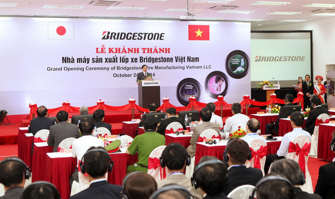 Bridgestone khánh thành nhà máy sản xuất lốp xe ở Việt Nam ảnh 1