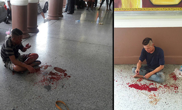 [Video] Hành khách hốt hoảng vì vụ nổ bom nhà ga ở Bangkok ảnh 1