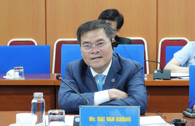 Thứ trưởng Bộ Tài chính Bùi Văn Khắng. (Ảnh: BTC/Vietnam+) A Khang(1).jpg