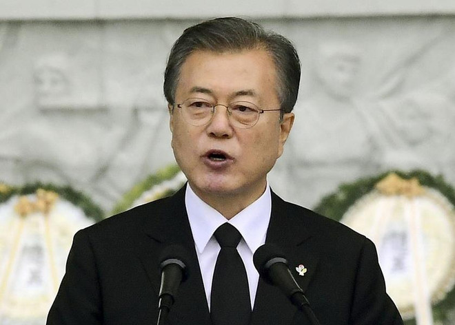 Tổng thống Hàn Quốc không tham gia lễ đăng quang của Hoàng đế Nhật Bản ảnh 1