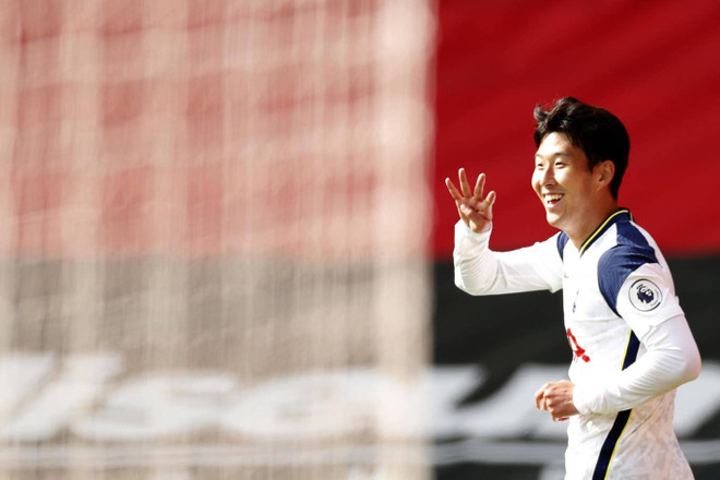 Son Heung-min ghi 4 bàn, Tottenham ngược dòng vùi dập Southampton ảnh 1