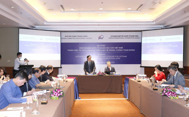 Chia sẻ kinh nghiệm quốc tế thi hành pháp luật phòng, chống tham nhũng ảnh 1