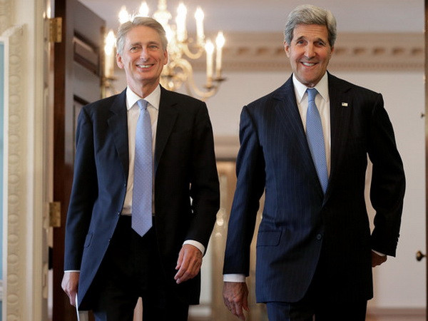 Ngoại trưởng Anh-Mỹ tổ chức hội nghị về chống IS tại London ảnh 1