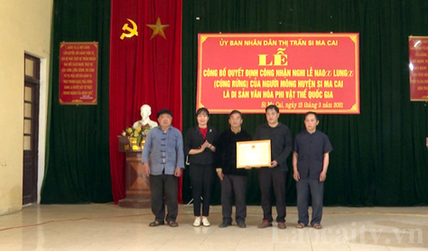 Độc đáo di sản văn hóa - lễ cúng rừng của người Mông ở Si Ma Cai ảnh 2