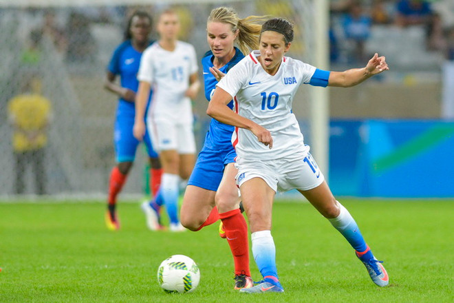Bóng đá nữ Olympic 2016: Brazil, Mỹ và Canada giành vé vào Tứ kết ảnh 1
