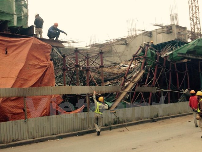 Cảnh cáo Tổng thầu Trung Quốc sau vụ sập giàn giáo đường sắt ảnh 1